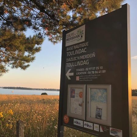 Maison Vue Mer Dans Le Golfe Du Morbihan Baden Zewnętrze zdjęcie
