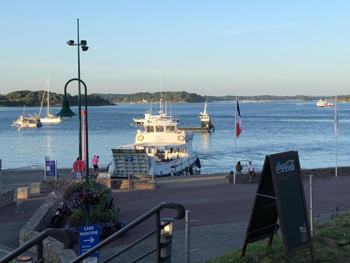 Maison Vue Mer Dans Le Golfe Du Morbihan Baden Zewnętrze zdjęcie